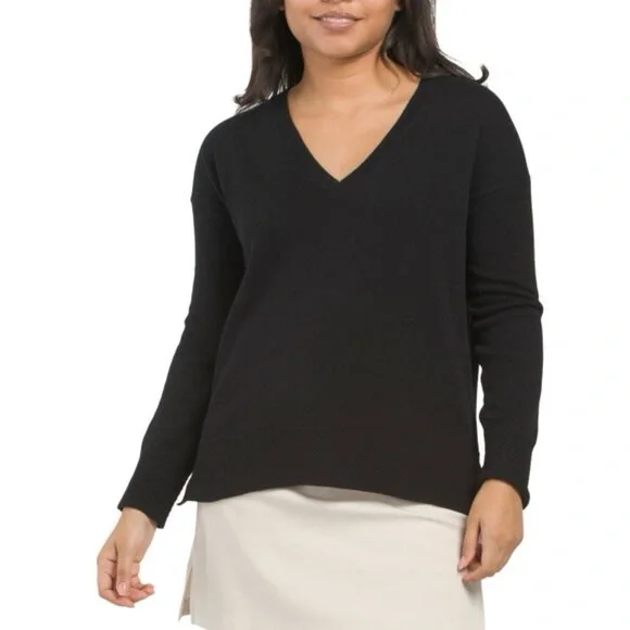 Women’s Peter Millar V-neck Cashmere Sweater XL - Picture 1 of 6